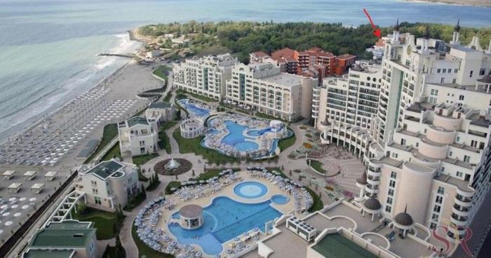 Студия в Pomorie beach resort