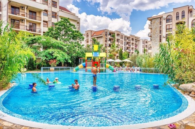 Солнечный берег, Болгария. Квартира в продаже Трехкомнатная квартира в КАСКАДАС 10 лот №2671